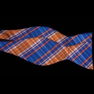 Hermoso - Men's Adjustable Double Sided Plaid & Paisley Bowtie